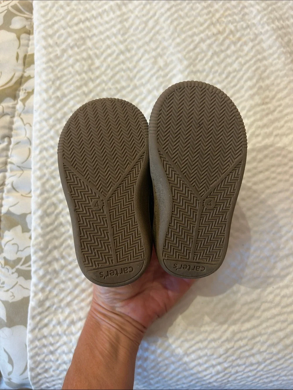 Carter's Black Kids Sneakers with White Laces